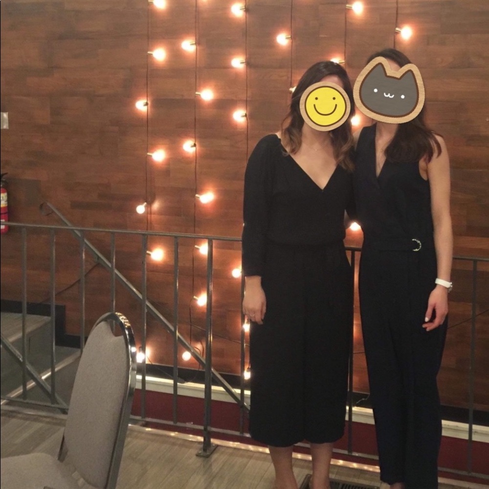 Babaton jumpsuit in black